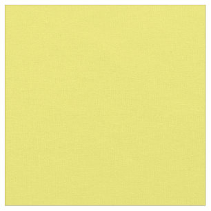 Lemon Solid Color Fabric Stoff