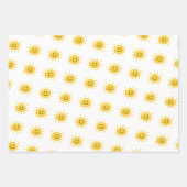 Lemon Sommer ihnen Geburtstag Geschenkpapier Set (Vorderseite)