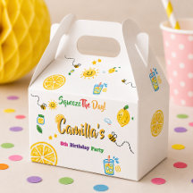 Lemon Sommer Thema Kindergeburtstag