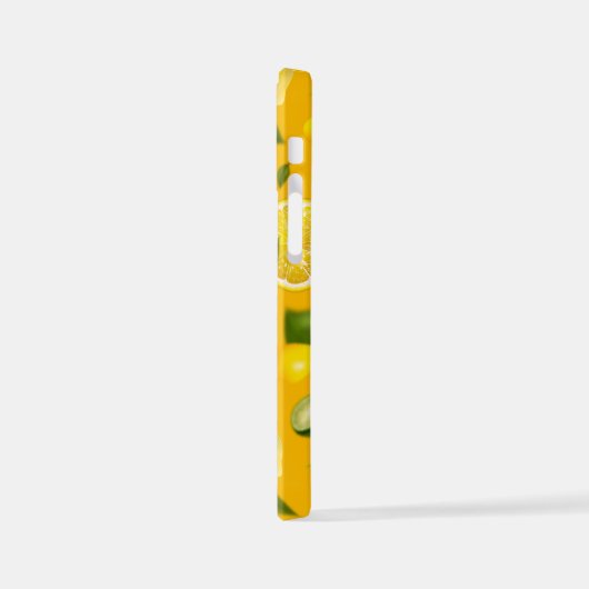 Lemon Sorte 7 iPhone Hülle (Linke Seite)