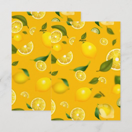 Lemon Sorte 7 Save The Date (Vorne/Hinten)