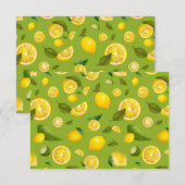 Lemon Sorte 8 Ankündigung (Vorne/Hinten)
