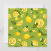 Lemon Sorte 8 Einladung (Rückseite)