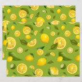 Lemon Sorte 8 Einladung (Vorne/Hinten)