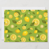 Lemon Sorte 8 Einladung (Rückseite)