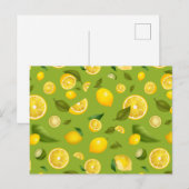 Lemon Sorte 8 Feiertagspostkarte (Vorne/Hinten)
