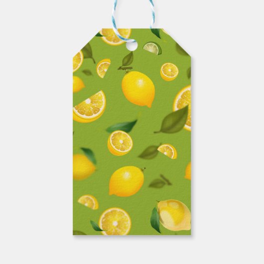 Lemon Sorte 8 Geschenkanhänger (Rückseite)
