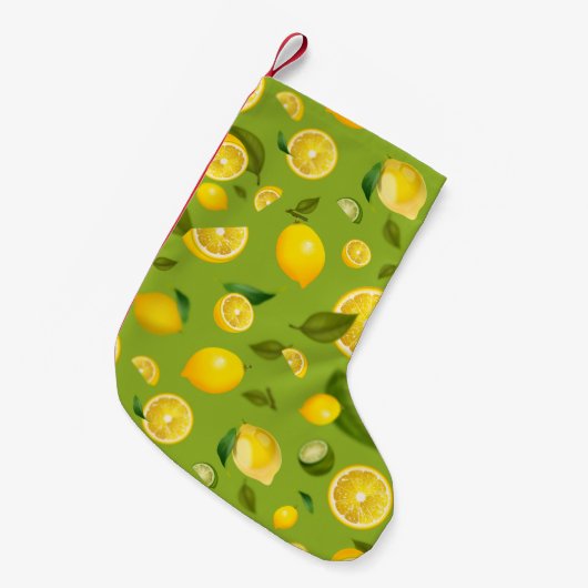 Lemon Sorte 8 Kleiner Weihnachtsstrumpf (Vorderansicht (hängend))