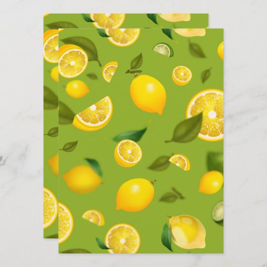 Lemon Sorte 8 Save The Date (Vorne/Hinten)