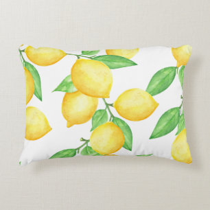 Lemon Splash Accent Pillow Dekokissen
