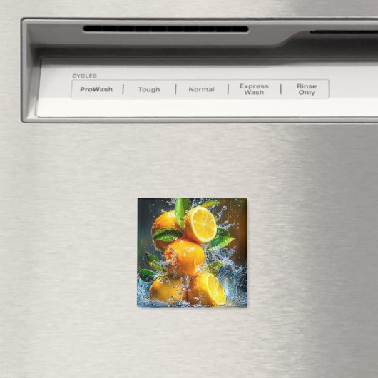 Lemon Splash Magnet (In Situ (Geschirrspüler))