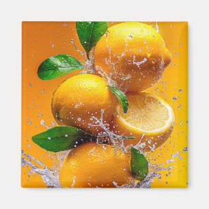 Lemon Splash Magnet
