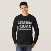 Lemon Squad Lemonade Juice Summer Frucht T-Shirt (Vorne ganz)