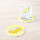 Lemon Square Bar Konditorei Dessert Bake Sale Bäck Untersetzer (Seite)