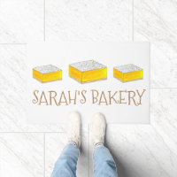 Lemon Square Bar Konditorei Dessert Küche Bäckerei