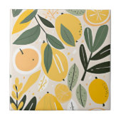 Lemon Square Fliese (Vorderseite)