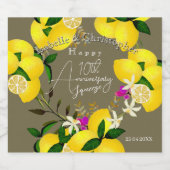 Lemon Squeeze  Bierflaschenetikett (Einzelnes Label)