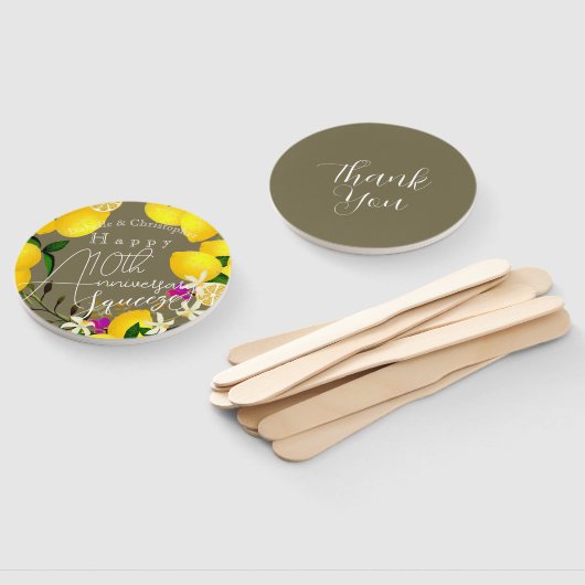 Lemon Squeeze Fächer (Non-assembled)