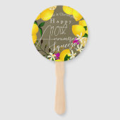 Lemon Squeeze Fächer (Vorderseite)