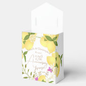 Lemon Squeeze Hochzeitstag Danke Geschenkschachtel (Geöffnet)