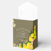 Lemon Squeeze Hochzeitstag Danke Geschenkschachtel (Geöffnet)