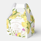 Lemon Squeeze Jubiläums Dankeschön Geschenkschachtel (Vorderseite)