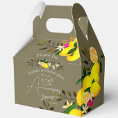Lemon Squeeze Jubiläums Dankeschön Geschenkschachtel (Vorderseite)
