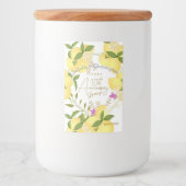 Lemon Squeeze  Lebensmitteletikett (Vorderseite)