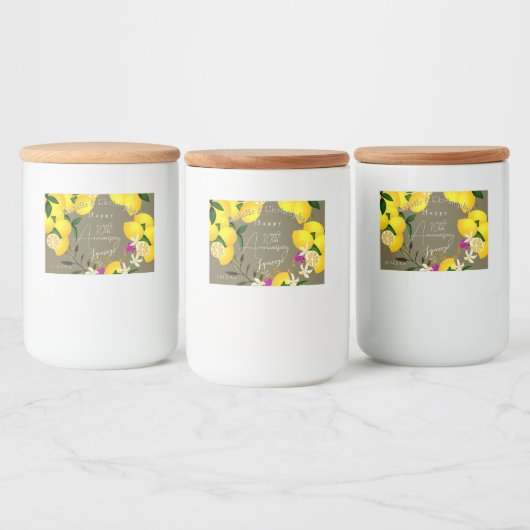 Lemon Squeeze  Lebensmitteletikett (Flaschen)