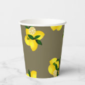 Lemon Squeeze Pappbecher (Rückseite)
