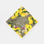 Lemon Squeeze Serviette (Ecke)