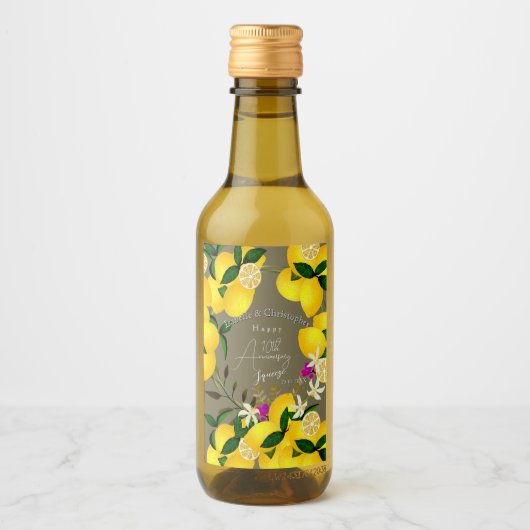 Lemon Squeeze  Weinetikett (Vorderseite)