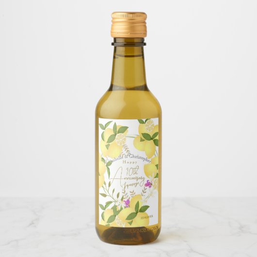 Lemon Squeeze  Weinetikett (Vorderseite)