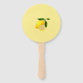Lemon Squeeze White Fächer (Rückseite)