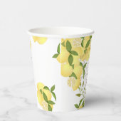 Lemon Squeeze White Pappbecher (Rechts)