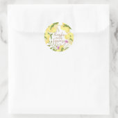Lemon Squeeze White Sticker (Tasche)