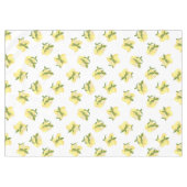 Lemon Squeeze White Tischdecke (Vorderseite (Horizontal))