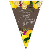 Lemon Squeeze Wimpelkette (Dritte Fahne)