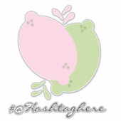 Lemon Squeezed Dripping Name Script Car Decal Aufkleber (Vorderseite)