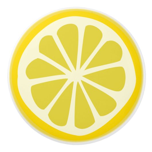 Lemon Squeezy Keramikknauf (Vorderseite)