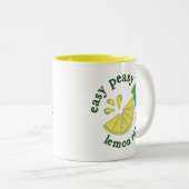 Lemon Squeezy Zweifarbige Tasse (VorderseiteRechts)