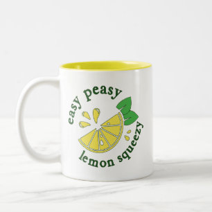 Lemon Squeezy Zweifarbige Tasse