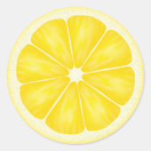 Lemon - SRF Runder Aufkleber (Vorderseite)