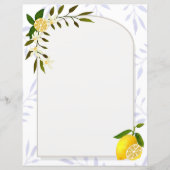 Lemon Stationery Paper (Vorderseite)