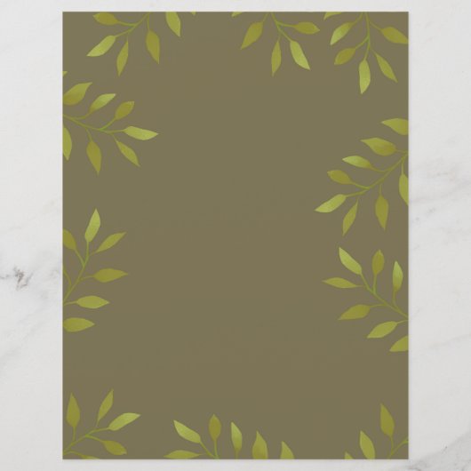 Lemon Stationery Paper (Rückseite)