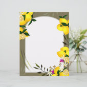Lemon Stationery Paper (Stehend Vorderseite)