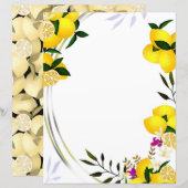 Lemon Stationery Paper (Vorne/Hinten)