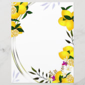 Lemon Stationery Paper (Vorderseite)