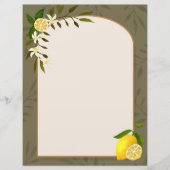 Lemon Stationery Paper (Vorderseite)