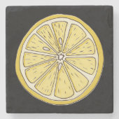 Lemon Steinuntersetzer (Vorderseite)